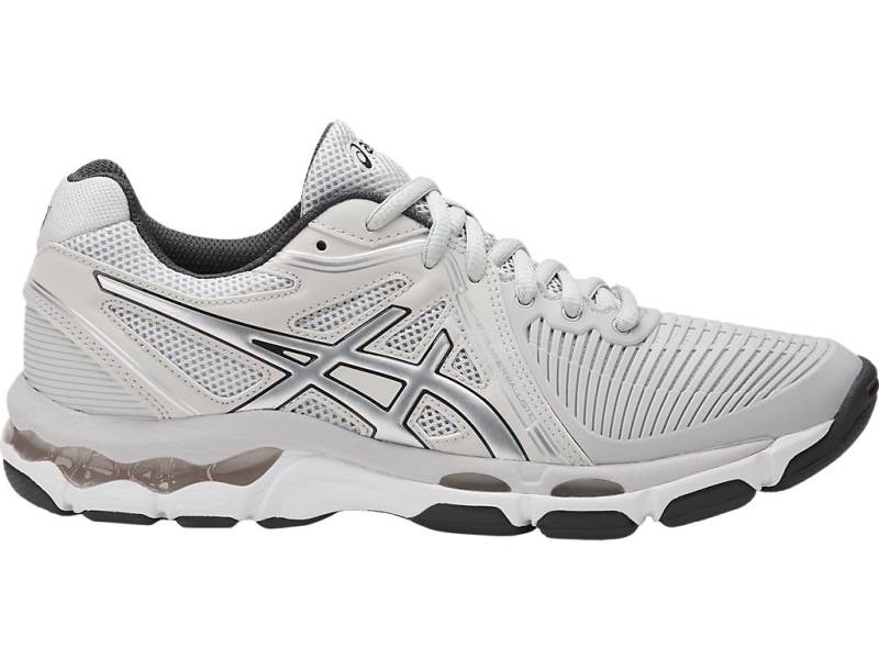 Sapatos De Voleibol Asics GEL-Netburner Ballistic MT Mulher Cinzentas, 5133A254.770